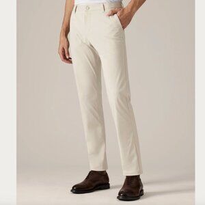 Rhone Commuter Pant Stone Men's 36x30 Technical Stretch Work Office Golf Travel